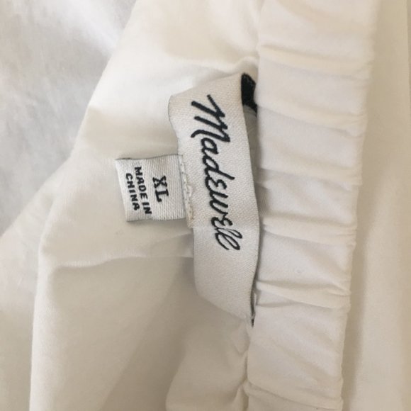 Madewell Embroidered Off The Shoulder Top - Picture 4 of 6